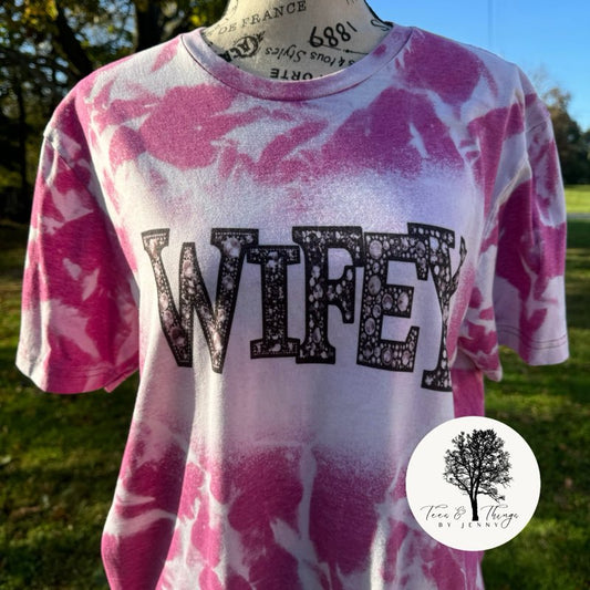 Wifey" Sublimation T-Shirt