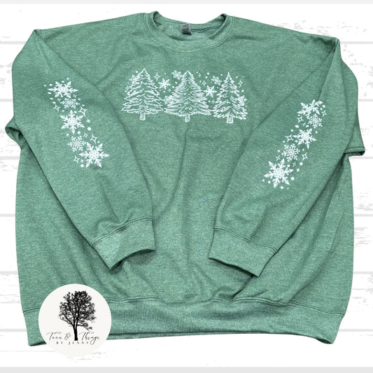 "Christmas Tree " Crewneck Sweatshirt