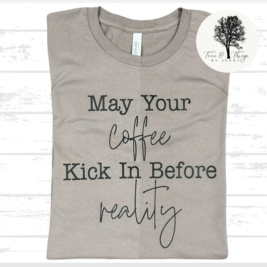 Coffee vs. Reality T-shirt